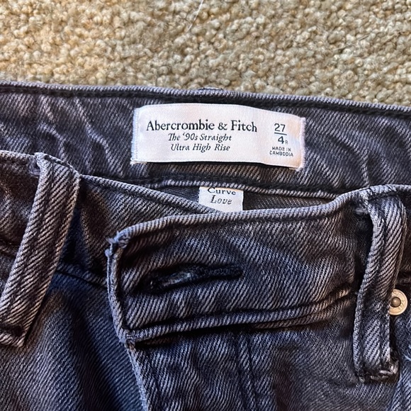 90s straight ultra high rise jeans - Picture 3 of 5